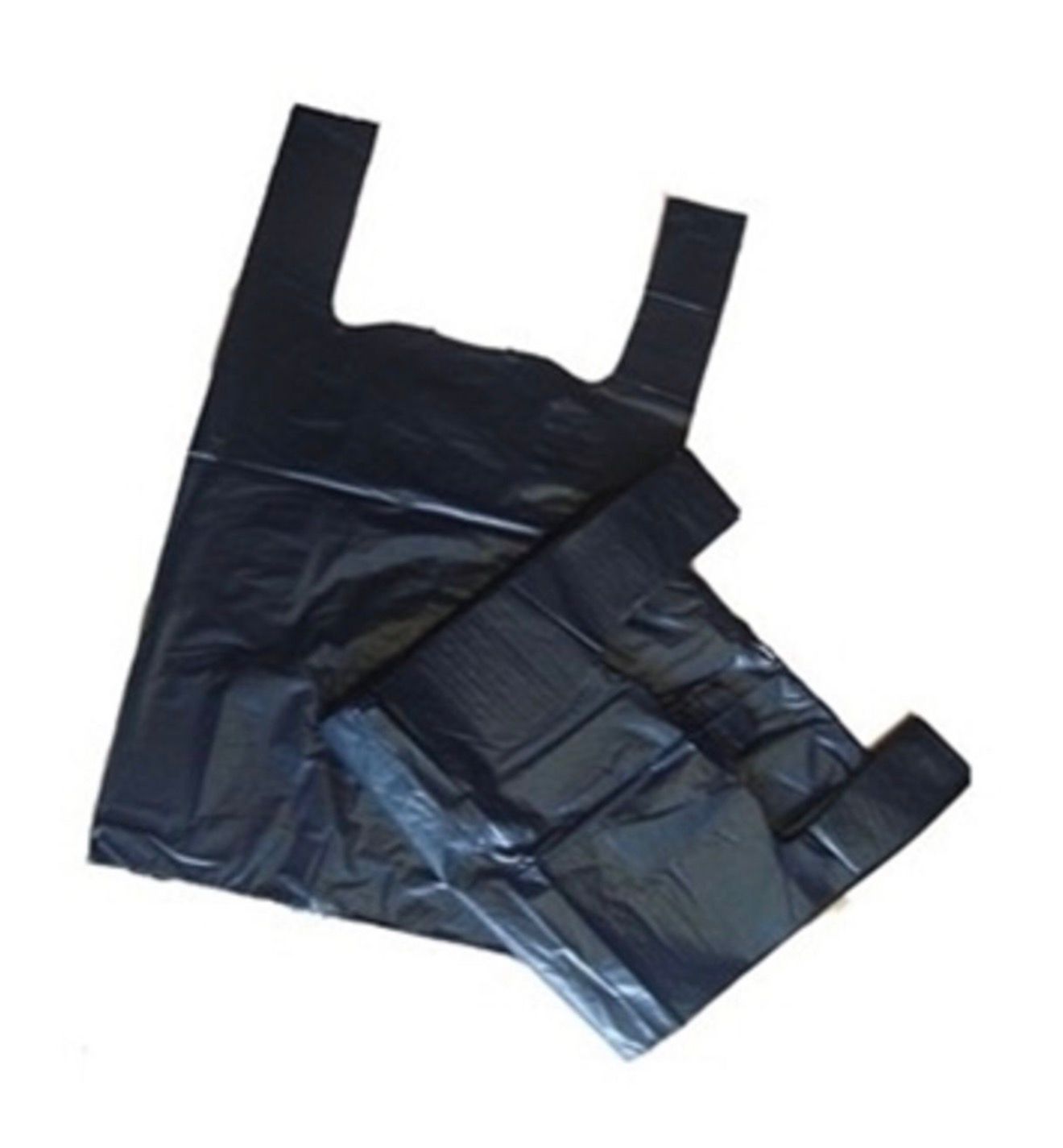 Black Mini Carrier Bags